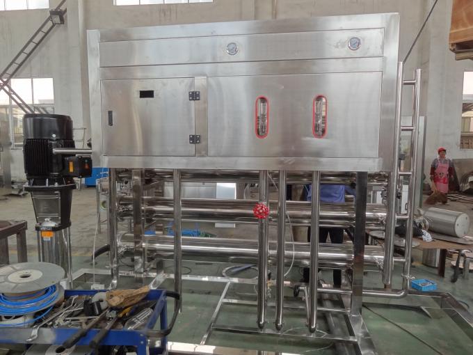 Silberne Edelstahl-Wasser-Reinigungs-Maschine 2 - ºC 35 10000 Liter-Kapazität 3
