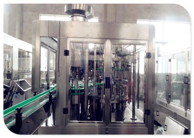Hohe laufende Stabilität kohlensäurehaltige Getränk-Füllmaschine für die kleine Getränkeherstellung 0
