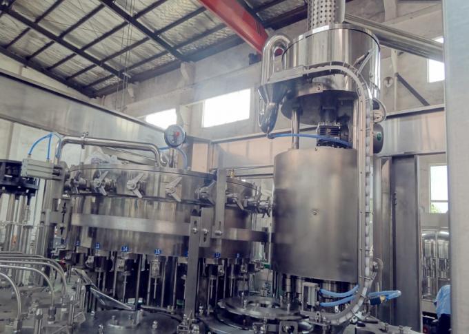 Hohe laufende Stabilität kohlensäurehaltige Getränk-Füllmaschine für die kleine Getränkeherstellung 2