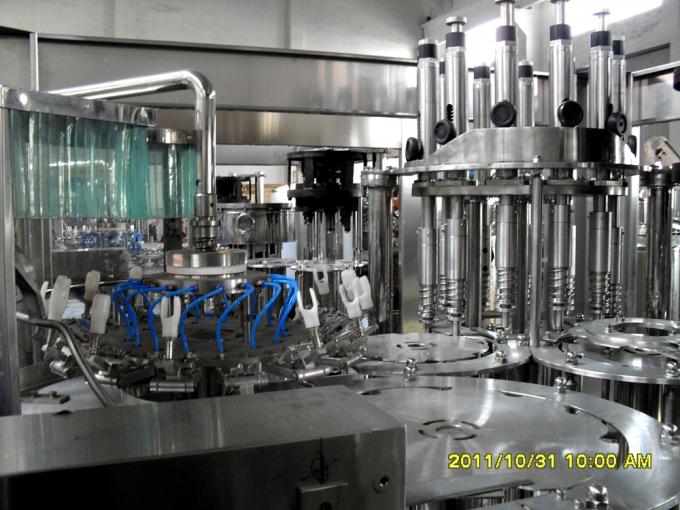 PLC steuern Getränkewarmeinfüllen-Maschine für die Selbsttee-Saft-Getränk-Verarbeitung 0