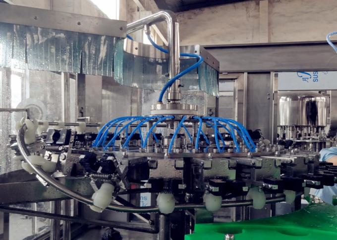 Einfache Operations-gekohlte Getränkefüllmaschine für Glasflaschen 4.3KW 0