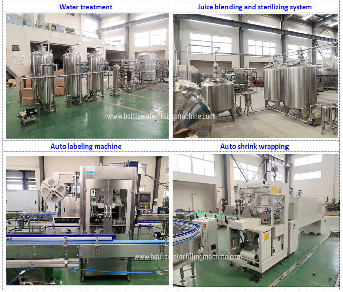 Automatische orange Juice Flavoured Juice Drink Making-Maschinen-Ausrüstungs-Anlagen 2