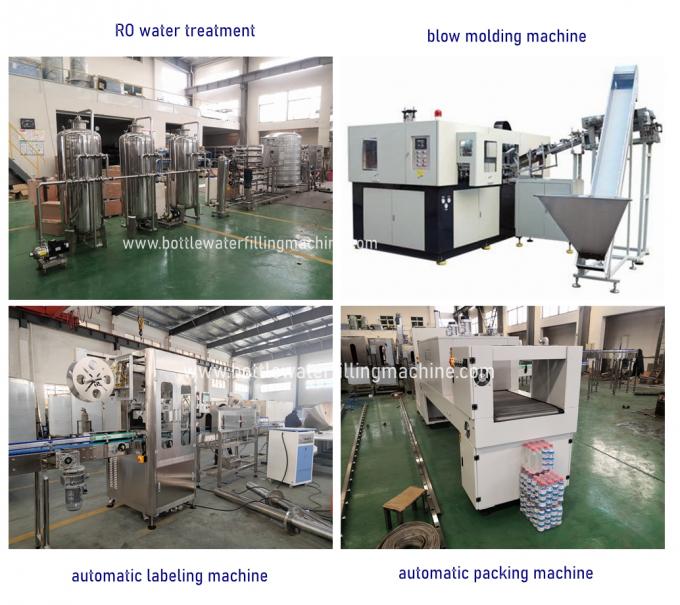 Tafelwasser 200ml Juice Beverage Filling Machines 14000BPH 2