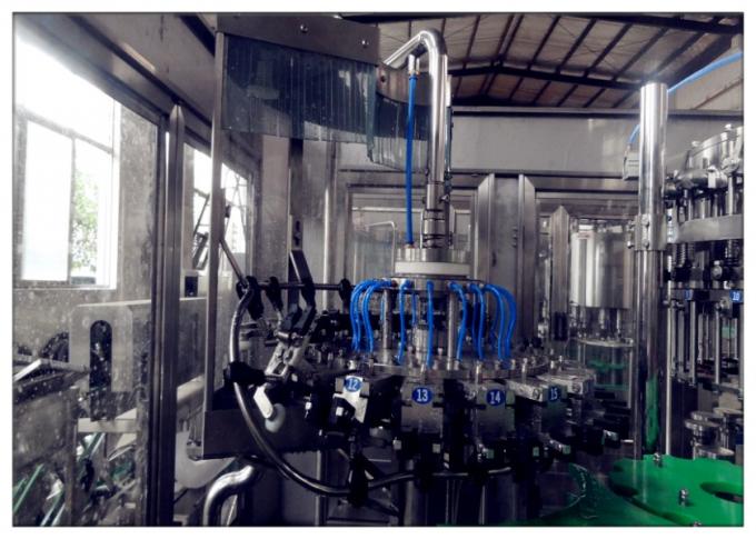 HAUSTIER Plastikflaschen-Saft-Füllmaschine PLC-Steuerung für Fabrik des kleinen Maßstabs 1