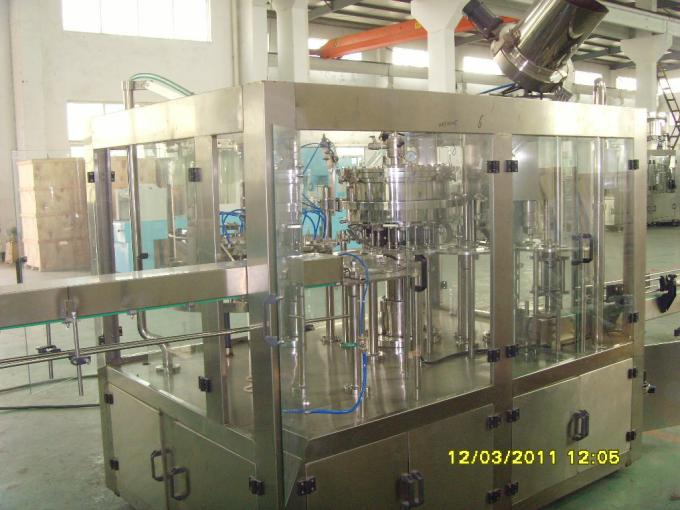 Automatisches Glasflaschen-funkelndes Wasser/Füllmaschine des alkoholfreien Getränkes für HAUSTIER Flasche 1