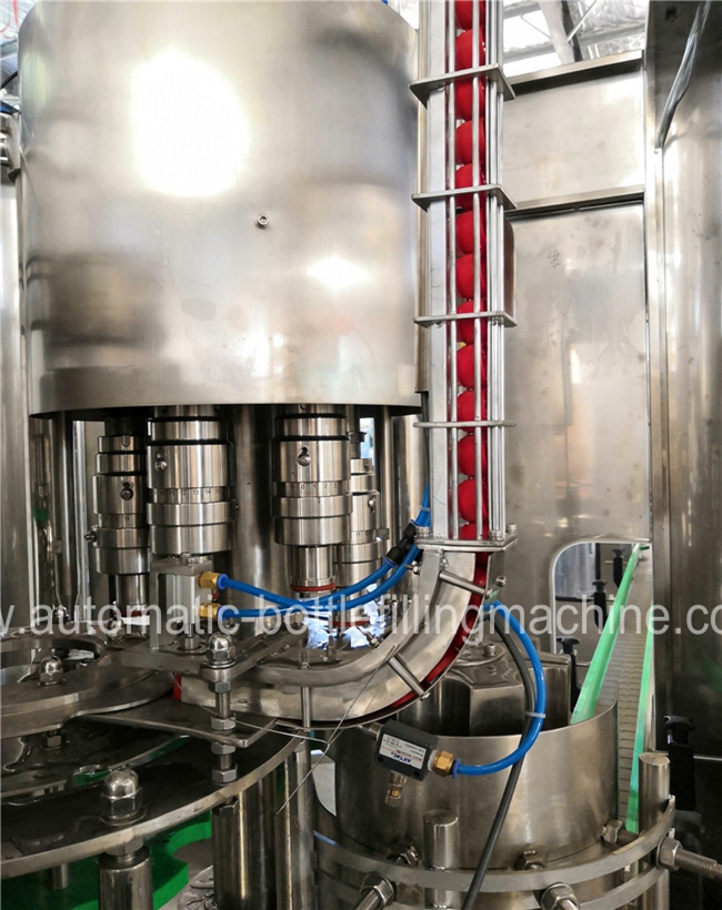 Handelssodawasser-Flaschen-Füllmaschine, industrielles Tafelwasser, das Maschine herstellt 2