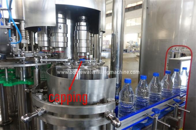 Reine trinkende flüssige Mineralfüllmaschinen, automatisches Wasser-Flaschen-füllendes System 3