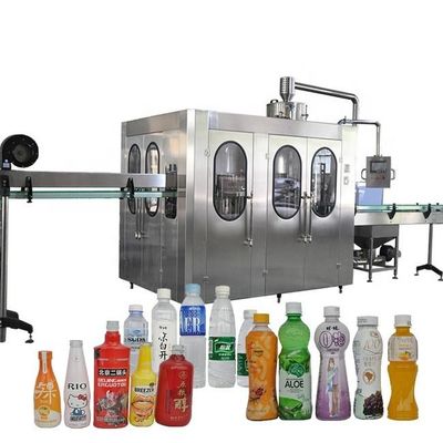 380V karbonisierte weich Bier-Energie-Saft der Getränk-Füllmaschine-24000BPH automatischen