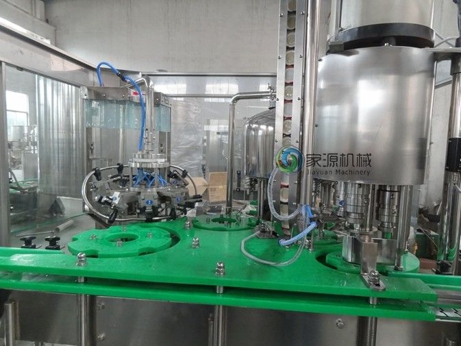 3000 BPH-Wasser-Glasflaschen-Füllmaschine mit Torsion weg von der Kappe, Warmeinfüllen-Maschine 0