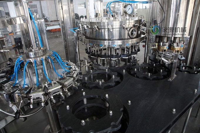 3 in 1 Glasflaschen-Füllmaschine mit Aluminiumüberwurfmutter, Getränkefüllmaschine 1
